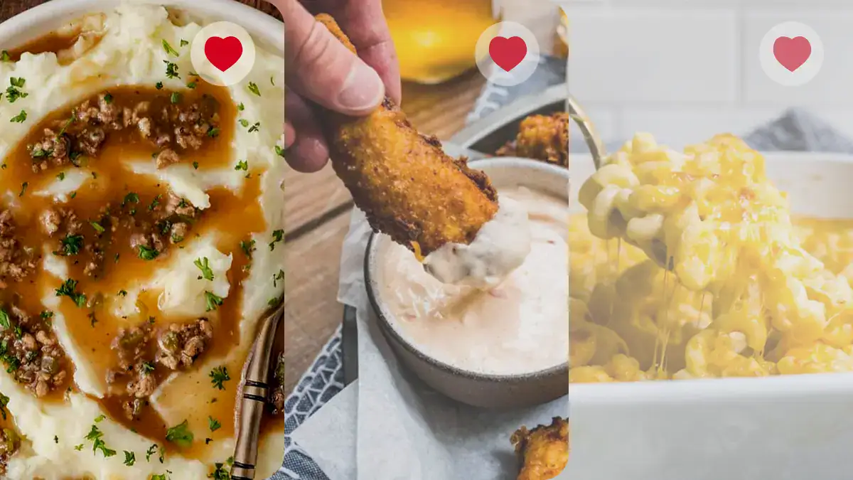 Recipe collections preview with stacked treats