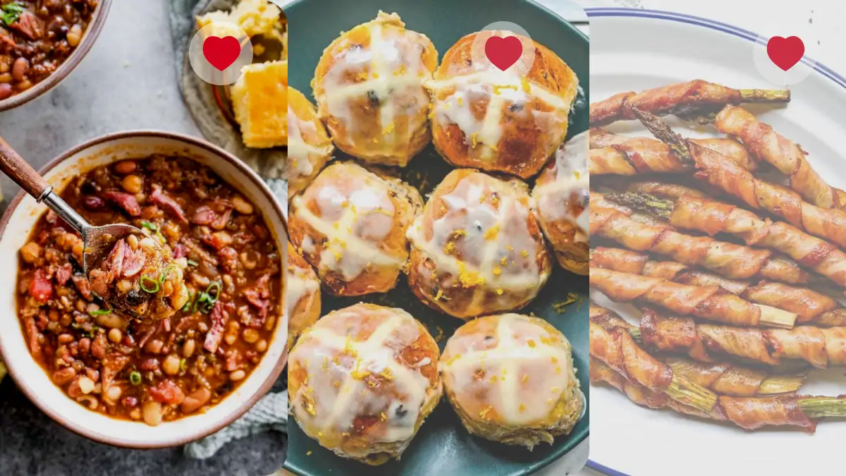 Recipe collections preview with stacked treats